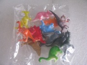 Mini dinozaury zwierzęta figurki zestaw