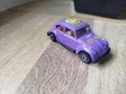 Vintage Yatming No.1009 Volkswagen Beetle 1:64 Purple Smile – unikat.