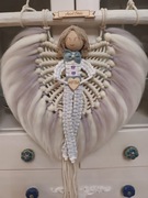 Duży Anioł Stróż, chłopca  40 cm x 60 cm.