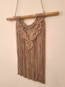 Makrama na Ścianę Boho Łapacz Snów Ozdoba + Gratis