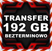 CHOMIKUJ TRANSFER 192 GB BEZTERMINOWO 