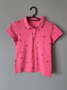 4f różowa koszulka polo 152