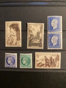 Francja 1945 MNH** zestaw 7 zn.