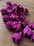 Krokus kwiaty z krepiny