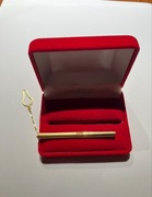 Złota spinka do krawata próba 585 wraz z oryginalnym opakowaniem