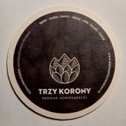 PODSTAWKA POD PIWO  > TRZY KORONY <  