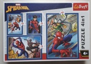 Puzzle Trefl Spiderman 4w1
