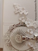 Kartka na Pierwszą Komunię ręcznie robiona