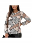 Bluzka niegniotka wielokolorowa roz.44