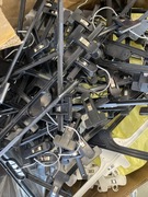 Wieszaki żabki klamerki 