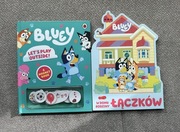 Bluey – zestaw 2 książek | Magnetyczna + W domu rodziny Łaczków | BDB