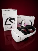 Oculus Meta Quest 2 + Elite Strap + akcesoria 