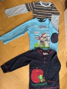 Bluzka długi rękaw 3 sztuki rozmiar 98 - 104