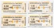 Bilet KM Oświęcim - 0,90/9000zł, 1/10000zł, 1.1/11000zł, 1.2/12000zł