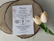 Zaproszenie Pierwsza Komunia Święta 