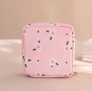 Kosmetyczka wodoodporna poręczna z kieszonką na suwak.