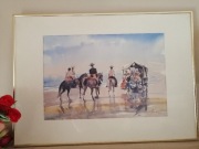 Obraz konie akwarela