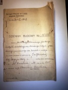 DZIENNIK BUDOWY  1936