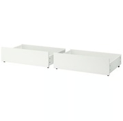 2 x Ikea Malm szuflada do łóżka pojemnik na pościel