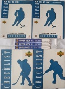 Upper Deck NHL Hockey '94-95 Series Two Okładki Checklisty Grzbiety Wkładki