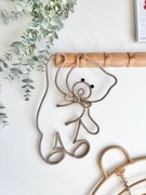 Miś dekoracja do pokoju dziecka i niemowlaka –ozdoba ścienna 