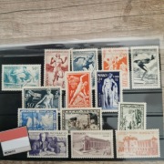 Zestaw znaczków Monako 