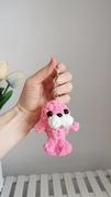 Foka na szydełku, brelok, zawieszka handmade 