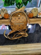 Torebka 2w1 nude logo listonoszka 