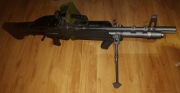 ASG M60 Nevy Seals Rambo krowa A&K jak nówka + magazynek z przodu 