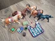 Koniki schleich i collecta zestaw 