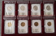 osiem monet z serii Dzieje Złotego komplet!!! 