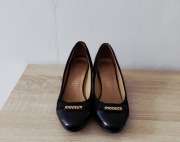 Buty czarne na obcasie roz.38 wymiary opis firmy Vices