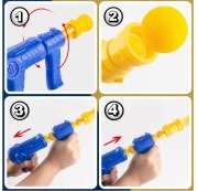 Kaczka Strzelanie do Celu 2xPistolet Kulki Gra