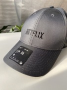 Oryginalna nowa czarna czapka z daszkiem Nike Netflix 
