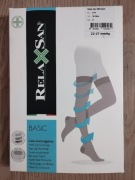 Pończochy samonośne ze stopniowym uciskiem 