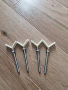 Uchwyty do montowania bramek ochronnych w nietypowych miejscach 