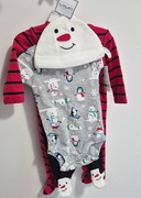 Zestaw ubranek niemowlęcych Carter's ,bałwanki