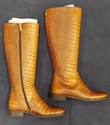 Buty kozaki Gino Rossi r.36 (wkładka 23 cm), skóra naturalna.