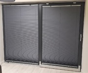 Roleta plisowana żaluzja używana antracyt