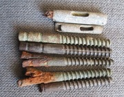 Stare wyciory od Mausera i Mosina