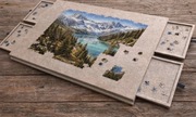 Nowa mata stół do układania puzzli z szufladami 500