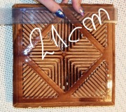 Stuletni kafel z pieca | Kraków Wawel Zamek - podstawka, tacka, misa,