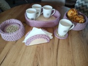 Zestaw koszy na stół 