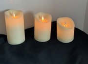 Flameless LED Candle – bezpłomieniowa świeca, 3szt