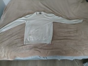 Kremowy sweter casualowy 
