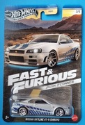 Hot Wheels NISSAN SKYLINE GT-R [BNR34] Fast Furious Brian
