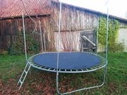 trampolina ogrodowa używana