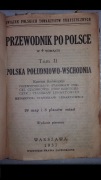 Unikat 1937r. Przewodnik po Polsce Tom II Polska Pd-Wsch 540 stron Mapy