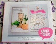 I Komunia święta ramka fotoramka na zdjecie 10 x 15 cm ozdobna 