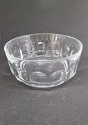 Okrągła szklana miska, vintage